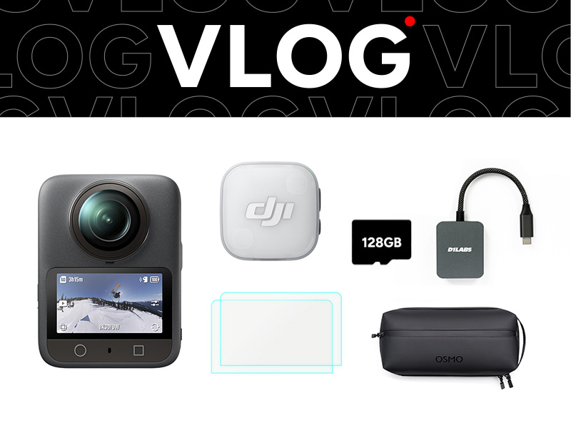 Osmo 360 Vlog Bundle (DJI Mic Mini 2)